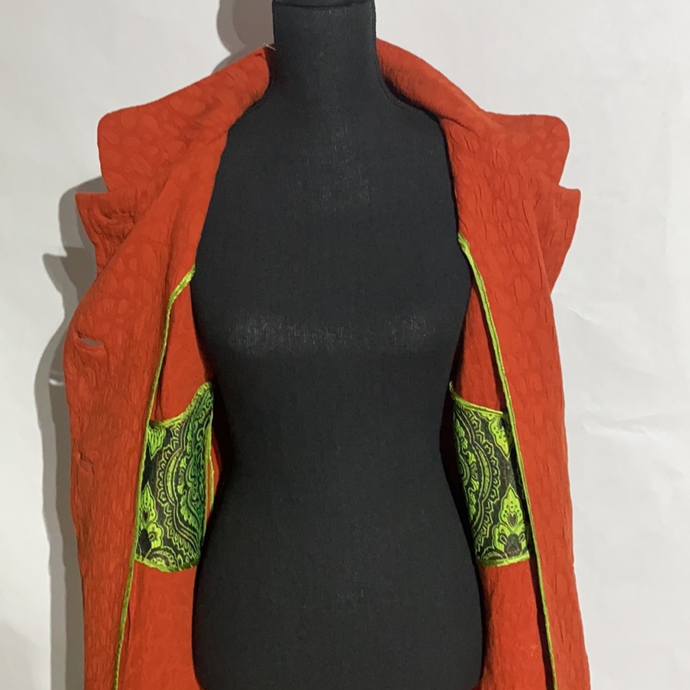 Designer A Line AN REN Coat - Picture 4 of 10
